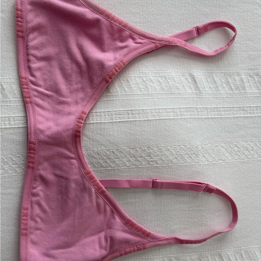 SKIMS Pink Bra